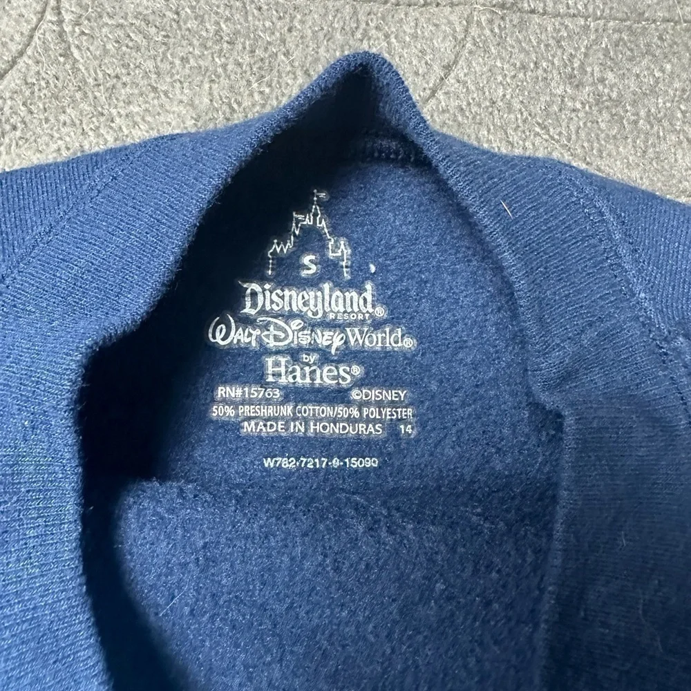 Disney blue women’s Pull over long sleeve California S - Picture 4 of 7